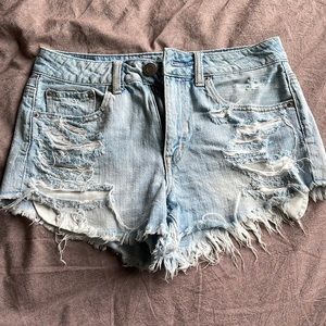 American Eagle a ripped shorts
